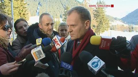 Premier Tusk o Nord Streamie (TVN24)