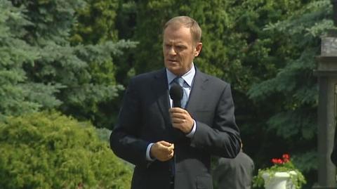 Premier Tusk o rolnictwie mówił w Licheniu (TVN24)