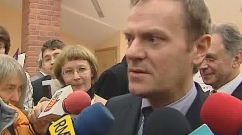 Premier Tusk o wizach dla Ukraińców