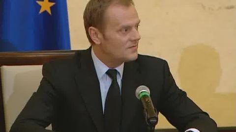 Premier Tusk o zarobkach Polaków (TVN24)