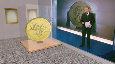 Prezentacja monety w TVN24