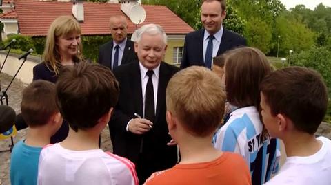 Prezes PiS w Pułtusku spotkał się z dziećmi