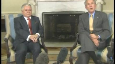 Prezydent Bush dziękuje Polsce za pomoc w Iraku i Afganistanie
