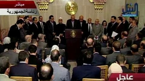 Prezydent Egiptu odwołał swój dekret 