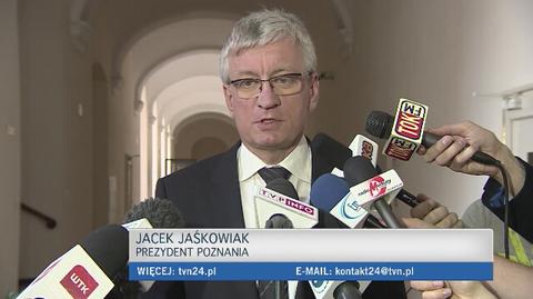Prezydent Jaśkowiak zwołał konferencję w sprawie zmarłego urzędnika