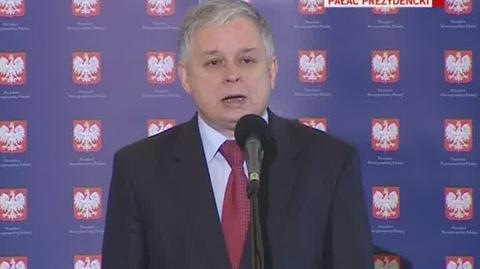 Prezydent jest zaniepokojony sytaucją na Białorusi (TVN24)