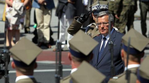 Prezydent: koniec z wysyłaniem polskich żołnierzy na antypody