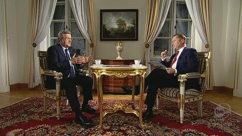 Prezydent o Jarosławie Gowinie i Grzegorzu Schetynie (TVN24)