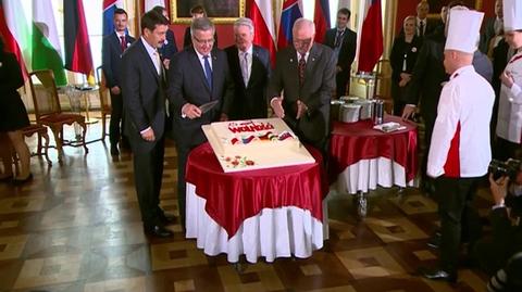 Prezydent pokroił urodzinowy "tort wolności"