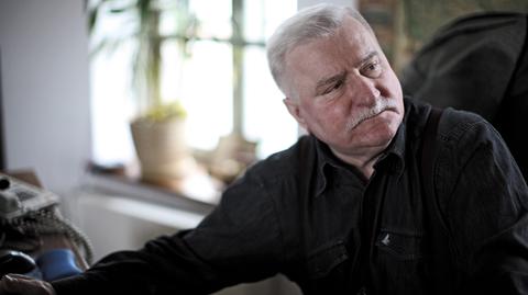 Prezydent Wałęsa kibicuje polskiej reprezentacji