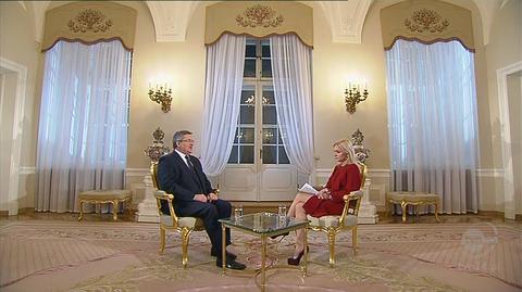 Prezydent wspominał Wisławę Szymborską (TVN24)