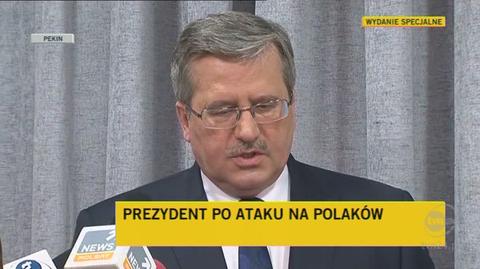 Prezydent złożył kondolencje bliskim żołnierzy (TVN24)