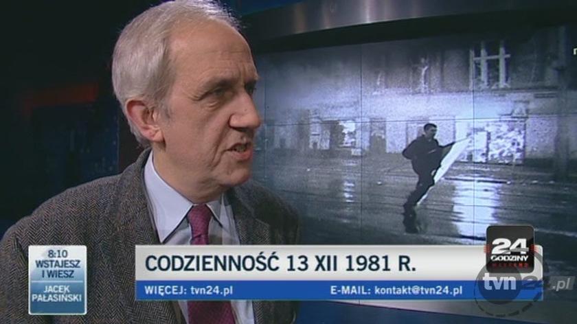 Prof. Andrzej Friszke/TVN24