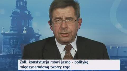 Prof. Zoll o zniesieniu powszechnych wyborów prezydenckich (TVN24)