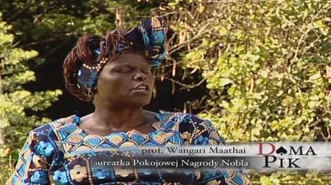 Program "Dama Pik" o kenijskiej noblistce