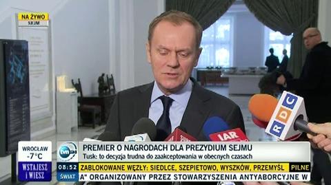 Projekt o związkach do komisji? Na to liczy Tusk 