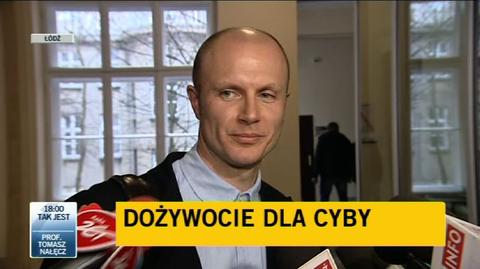 Prokurator o "prymitywnych cechach" Cyby (TVN24)
