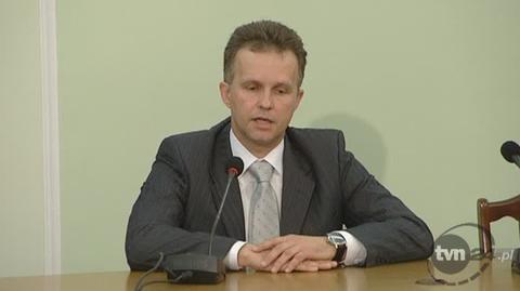 Prokurator Skawiński przed komisją