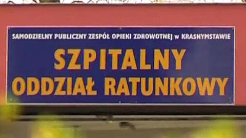 "Proszę karetkę pod oddział ratunkowy"