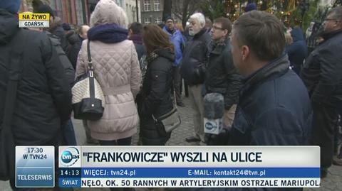 Protest w Gdańsku 