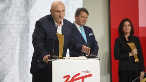 Przemówienie Adama Pieczyńskiego po odebraniu nagrody