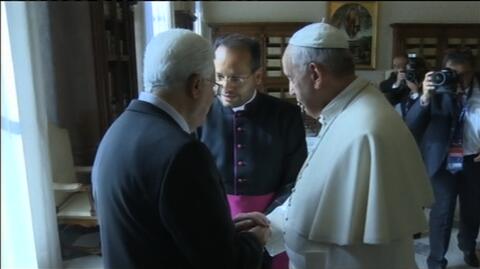 Przywódca Autonomii Palestyńskiej spotkał się z papieżem 