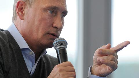 Putin obarcza winą Zachód za sytuację na Ukrainie