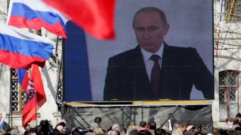 Putin: Przyłączenie Krymu do Rosji jak zjednoczenie Niemiec