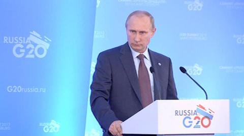 Putin: to prowokacja ze strony bojowników