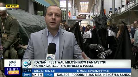 Pyrkon okiem reportera TVN24