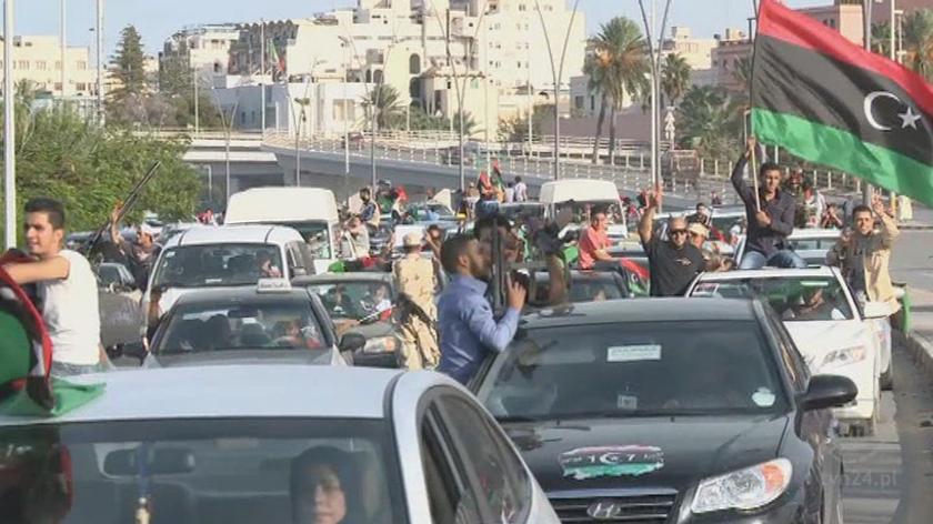 Radość w Trypolisie po śmierci Kaddafiego