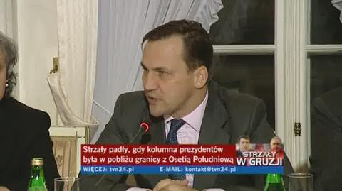 Radosław Sikorski: - Byłem informowany na bieżąco.