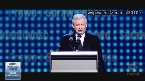 Radosław Sikorski i Jarosław Kaczyński zapraszają na wakacje/TVN24