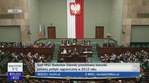 Radosław Sikorski o suwerenności (TVN24)