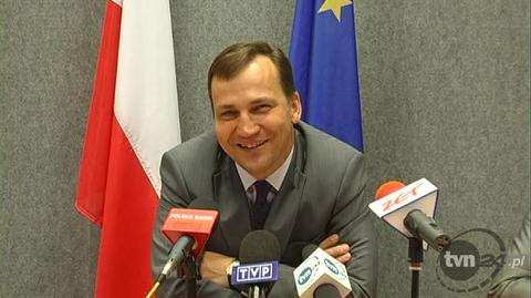 Radosław Sikorski o zatrzymaniu agenta Mosadu