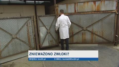Rektor WUM o sytuacji w Zakładzie Medycyny Sądowej (TVN24)