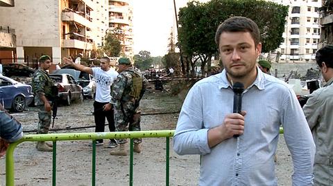 Relacja Jarosława Kuźniara z miejsca zamachu bombowego w Bejrucie