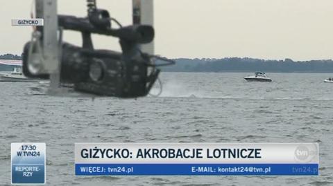 Relacja reportera TVN24 z Air show w Giżycku/TVN24