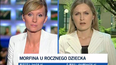 Relacja reporterki TVN24
