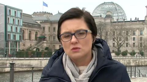 Relacja reporterki TVN24 z Berlina