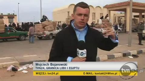 Relacja specjalnego wysłannika TVN24 Wojciecha Bojanowskiego - los uchodźców z Libii