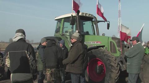 Renata Beger wspiera protestujących rolników