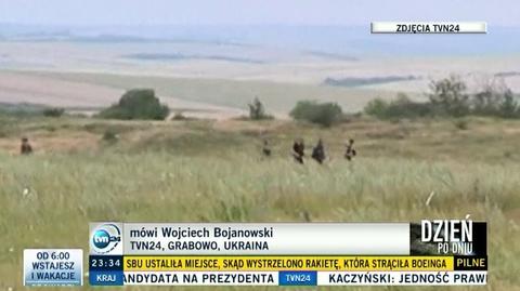 Reporter TVN24 na miejscu katastrofy: separatyści bronią dostępu do wraku samolotu, którzy sami zestrzelili