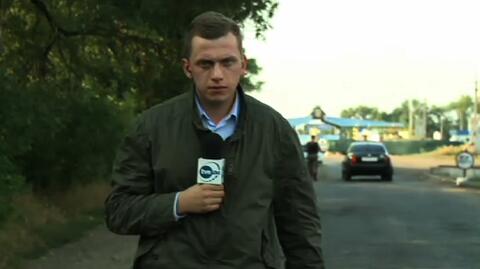 Reporter TVN24 na przejściu granicznym: nie wiadomo, gdzie ten konwój się znajduje