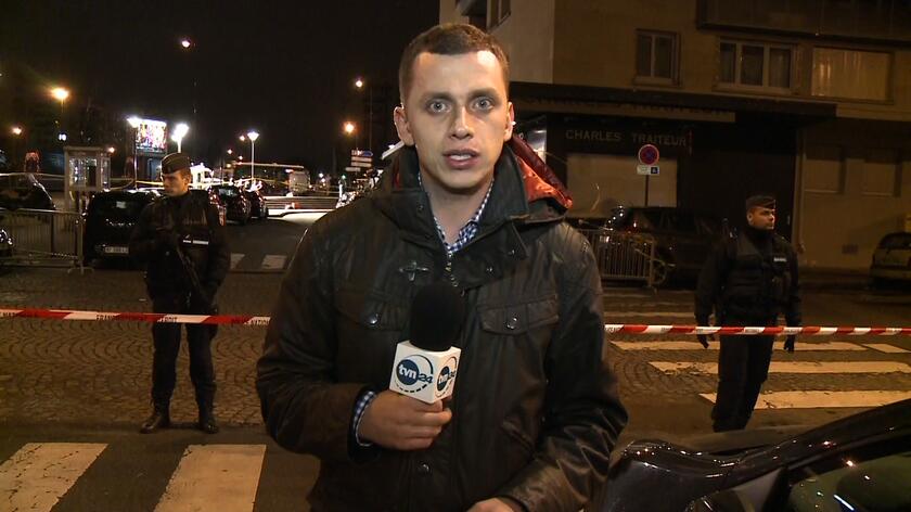 Reporter TVN24: przez całą noc policja zabezpieczała ślady w supermarkecie