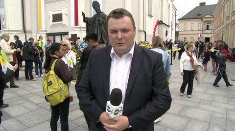 Reporter TVN24 z miasta rodzinnego Jana Pawła II