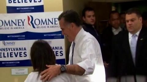 Romney po raz ostatni ze swym sztabem