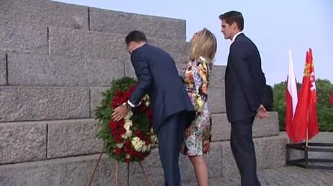 Romney złożył kwiaty na Westerplatte