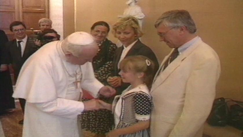 Romowie na audiencji u Jana Pawła II w 1993r. 