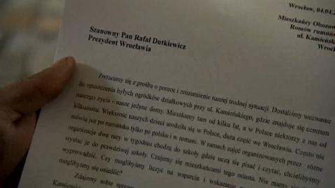 Romowie napisali list do prezydenta Wrocławia 